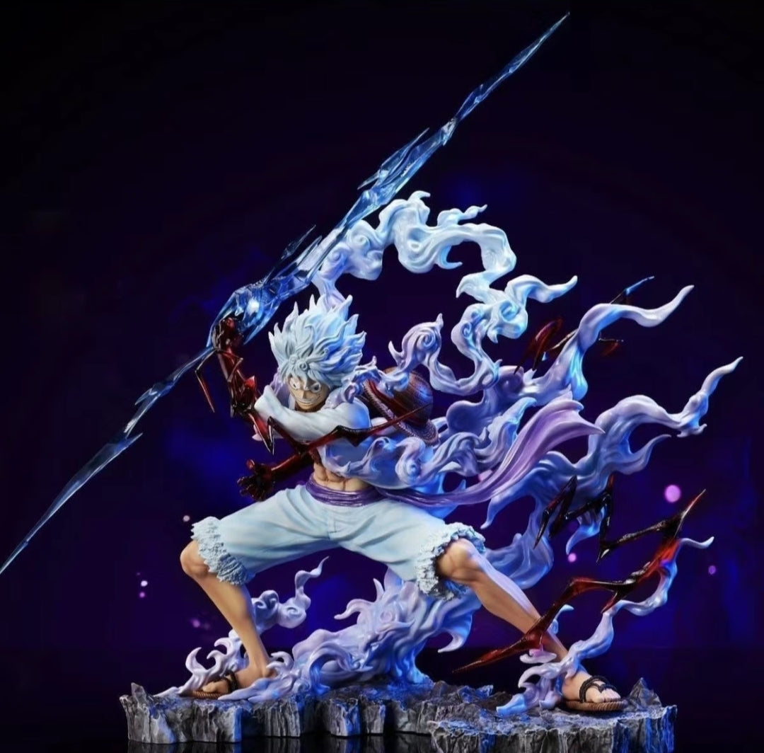 One Piece Sun God Nika Gear 5 Luffy Action Figure