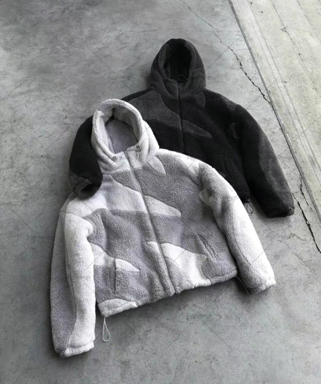 Y2K Zipper Hooded Unisex Street Jacket