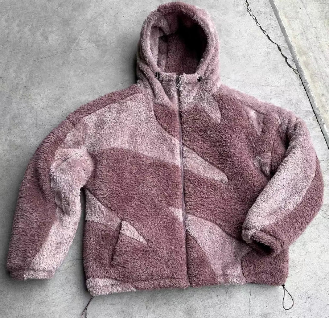 Y2K Zipper Hooded Unisex Street Jacket