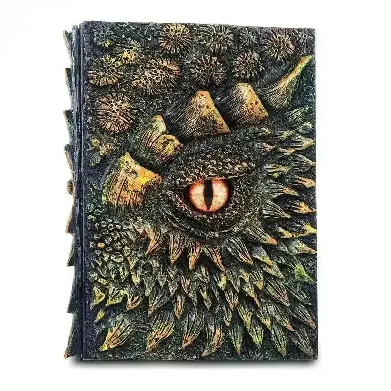 3D Dragon Eye Embossed Journal