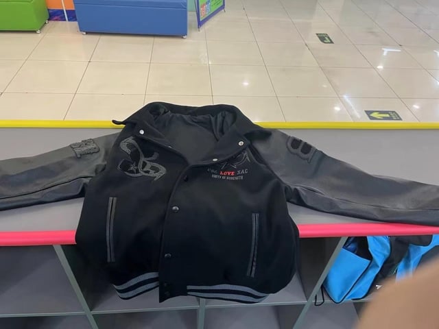 Men's Baseball Leather Jacket
